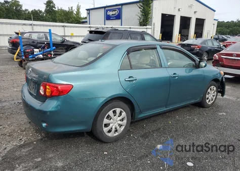 2009 Toyota Corolla Base from USA, damaged, VIN JTDBL40E69J042201